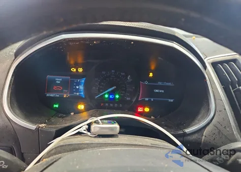 2018 Ford Edge Titanium z USA, uszkodzony, nr VIN 2FMPK4K8XJBC15187